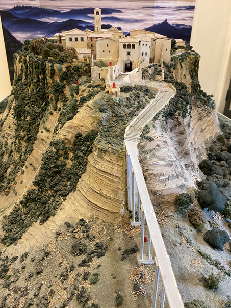 Civita di Bagnoregio Miniature Closer Up