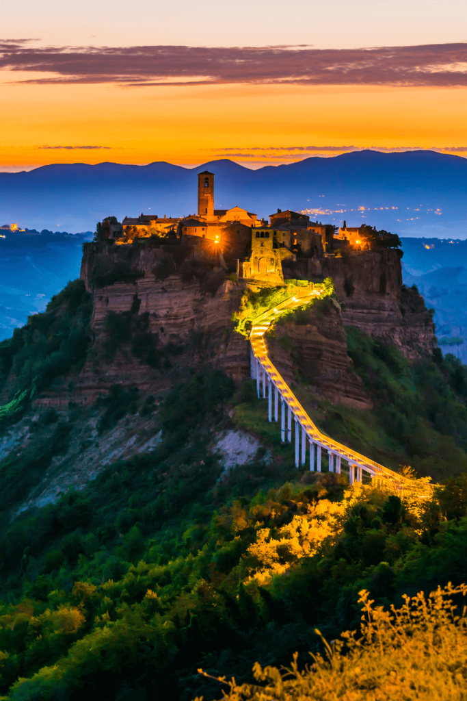 Civita Di Bagnoregio Night