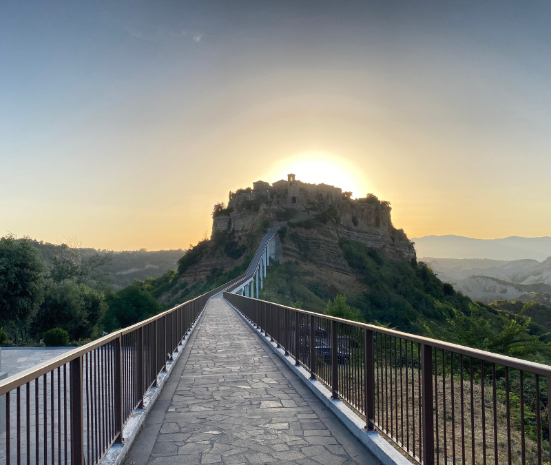 Foot Bridge Civita di Bagnoregio 