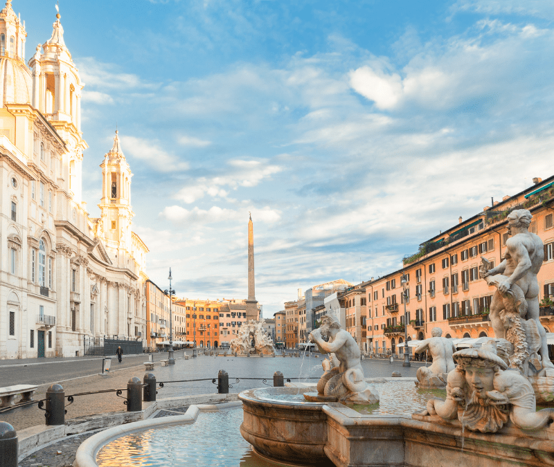 Piazza Navonna Rome Italy