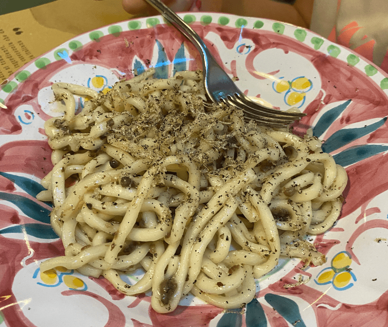 Truffle Pasta Rome Italy
