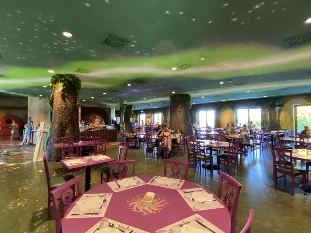 Gardaland Magic Hotel breakfast room